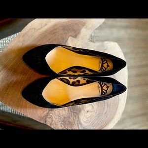 Velvety Suede Wedges